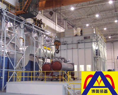 大型移動式噴烘房